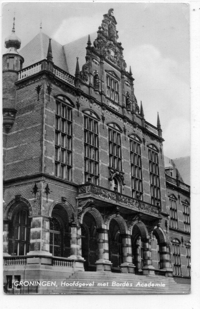 Groningen  Academie, Ophalen of Verzenden, 1960 tot 1980, Ongelopen, Groningen