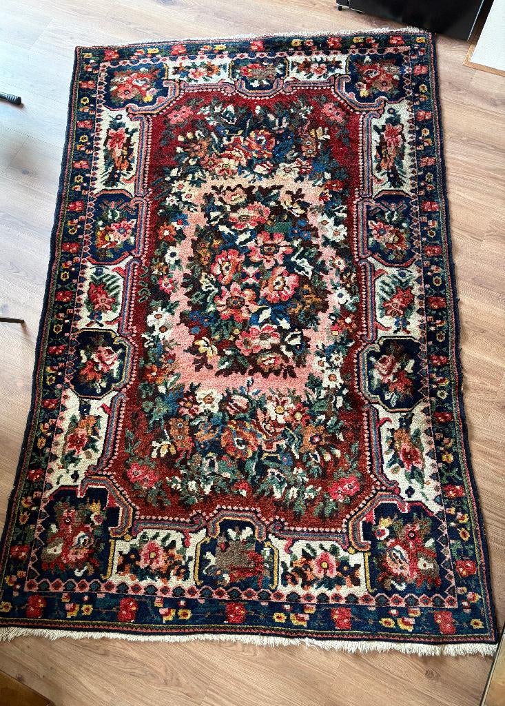 Prachtig handgeknoopt Iraans Bakhtiari vloerkleed | 148x231, Antiek en Kunst, Ophalen of Verzenden