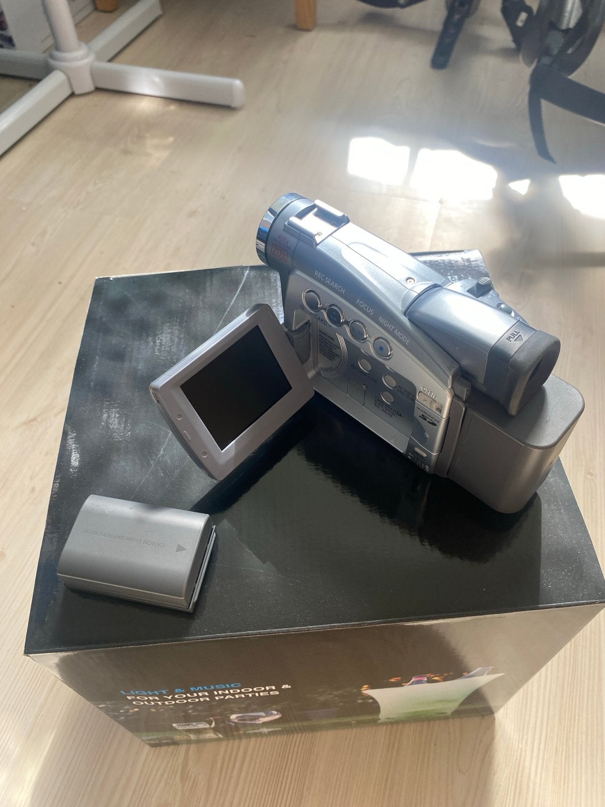 Canon MV730i Digitale Camcorder met Extra Batterij en Access, Ophalen, Mini dv, Gebruikt, Canon
