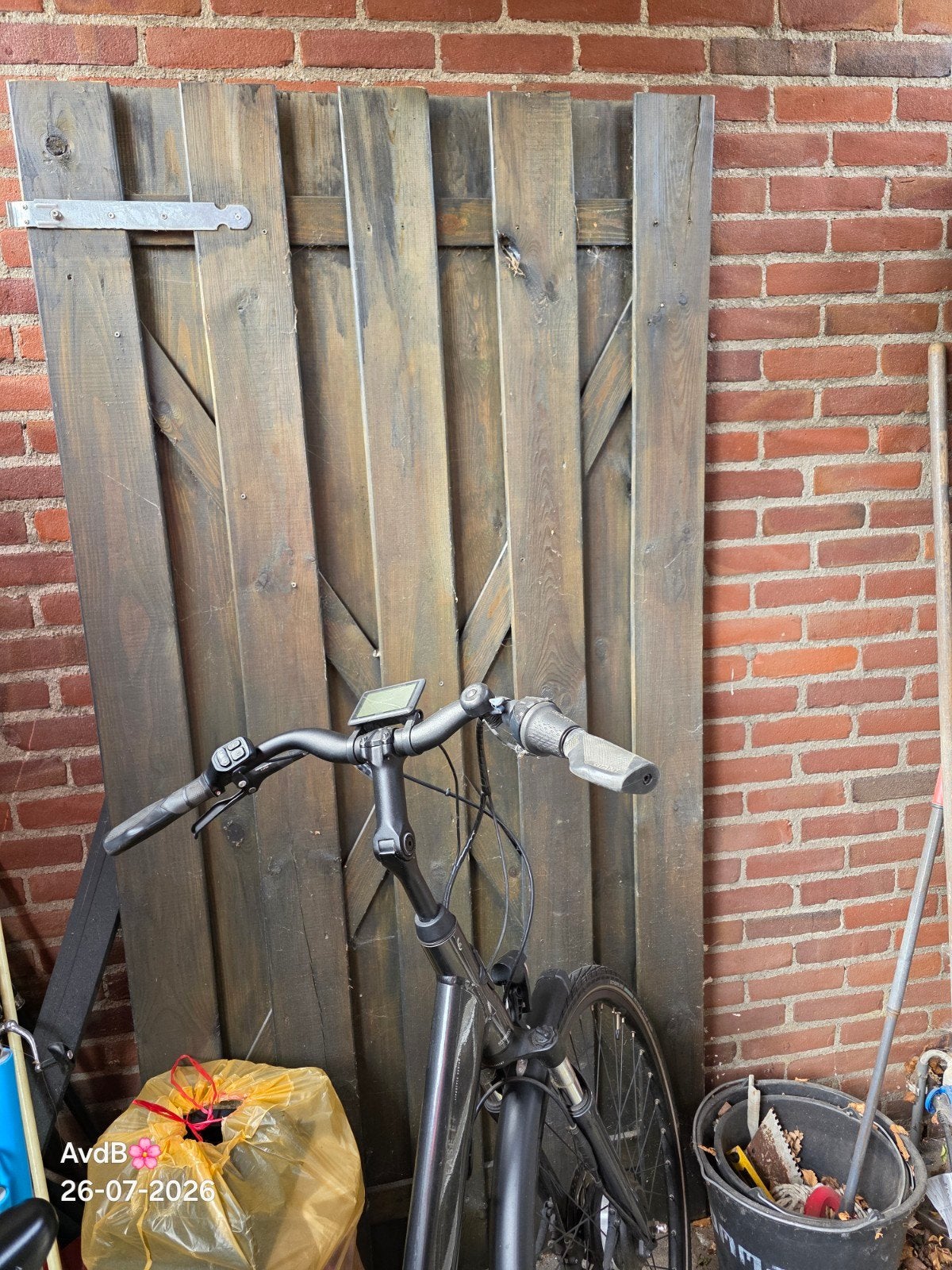 schuttingdeur, geïmpregneerd grenen, Ophalen, Nieuw, Hout