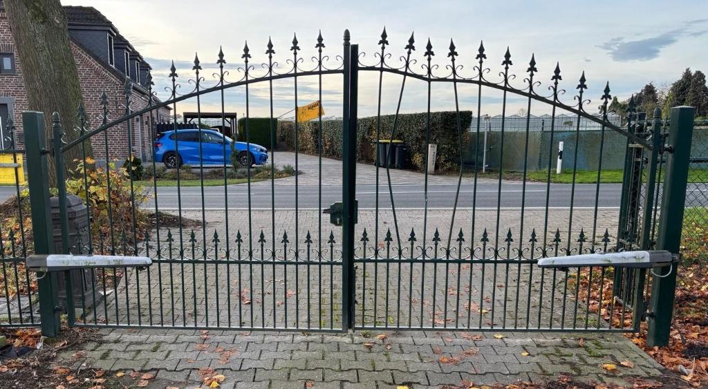 Poort vleugels, Tuin en Terras, Tuinpoorten, Ophalen, Gebruikt, 150 tot 200 cm, IJzer