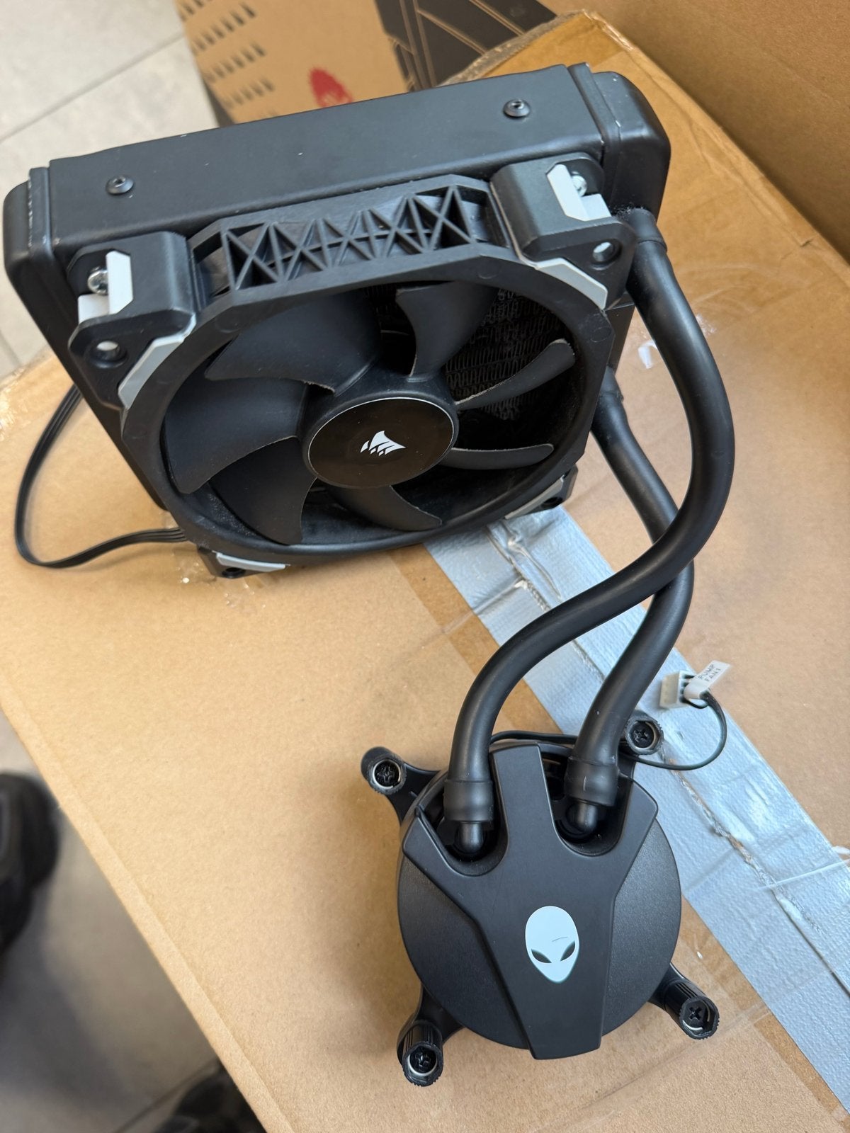 Alienware R10 Waterkoeler - Perfecte Koeling, Ophalen of Verzenden, Gebruikt, Waterkoeling