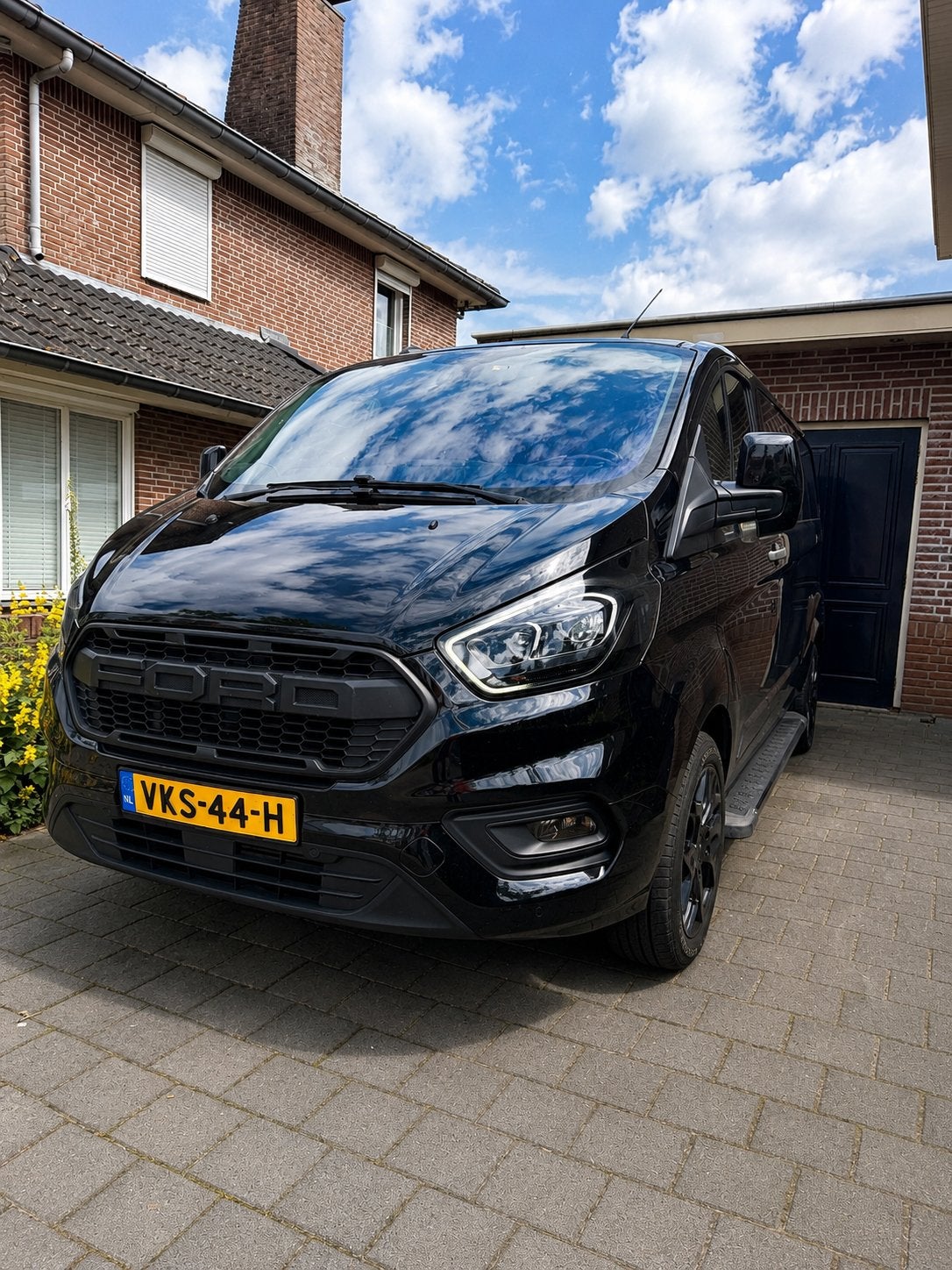 Ford Transit Custom GB 2.0 Tdci 130PK 300 L2h1 Automaat 2021, USB, Stof, 1995 cc, 4 cilinders