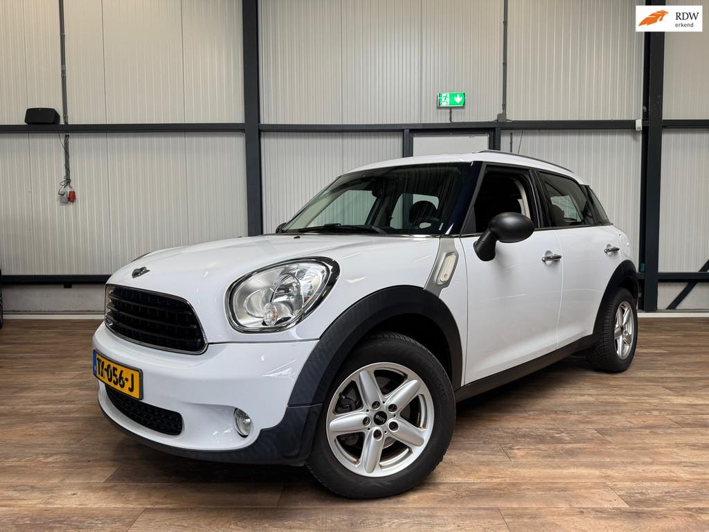 Mini Mini Countryman 1.6 One Chili / CRUISE / NAVI / CLIMA /, Voorwielaandrijving, Stof, Gebruikt, Wit