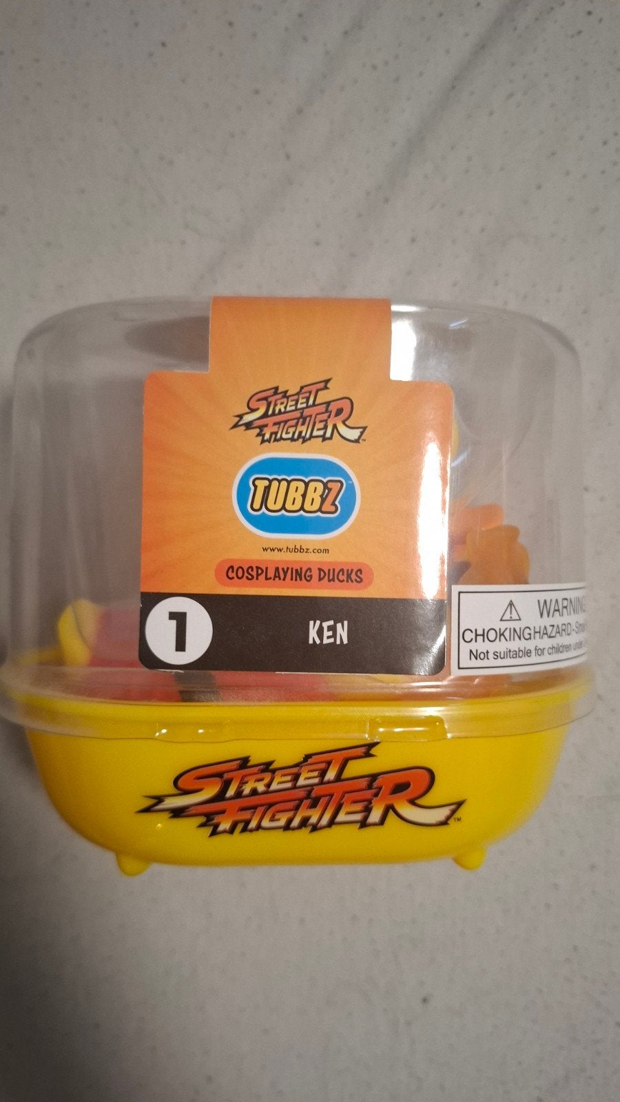 Street Fighter TUBBZ Cosplaying Duck - Ken (nieuw), Ophalen, Nieuw
