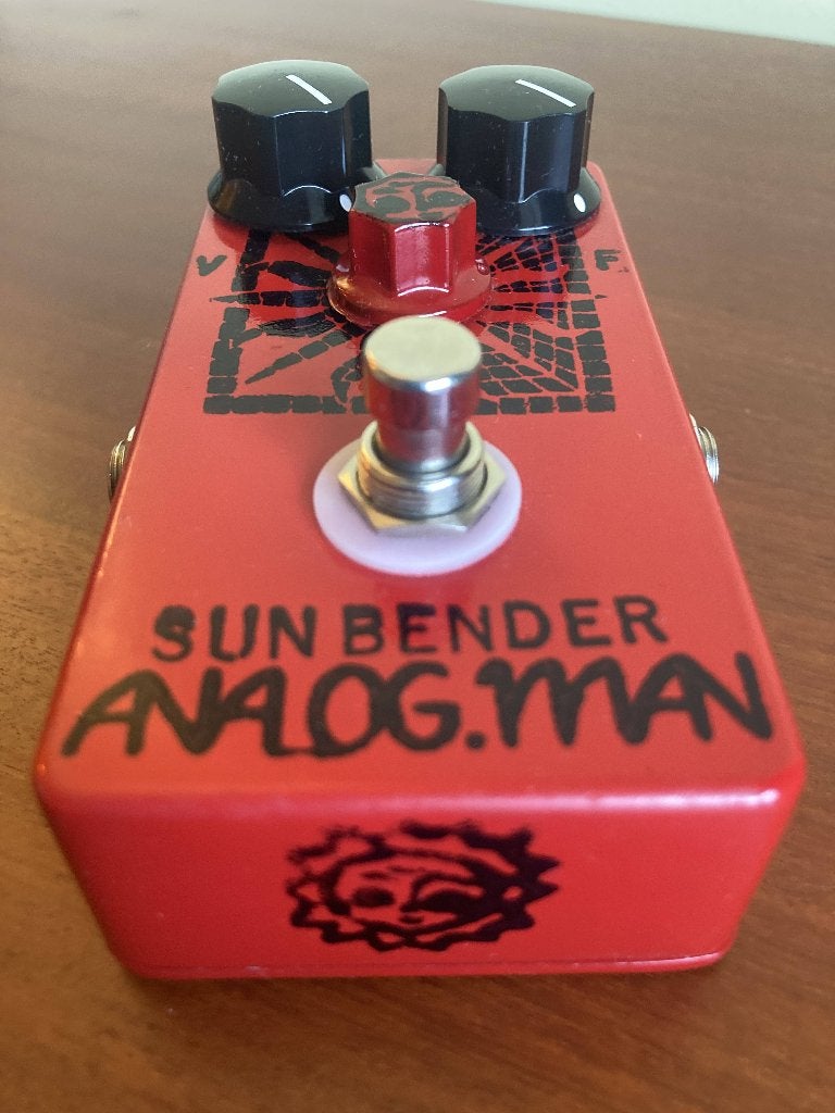 Analogman Sunbender MK1.5 Tonebender, Muziek en Instrumenten, Effecten, Ophalen of Verzenden, Zo goed als nieuw, Distortion, Overdrive of Fuzz
