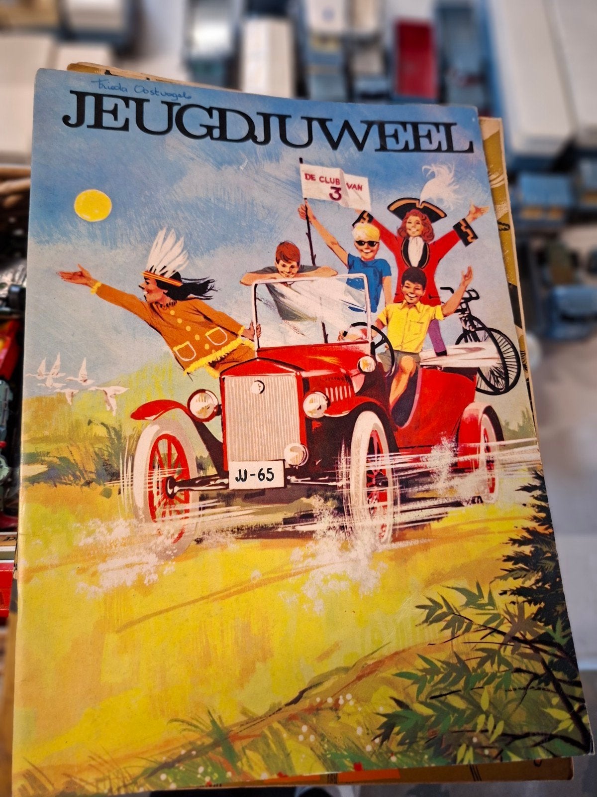 Jeugdjuweel - De Club van 3 - Missionarissen, Ophalen of Verzenden, Gelezen, Onbekend, Fictie algemeen