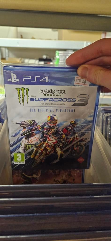Monster Energy Supercross 3 - PS4, Online, Via Giulio Natta 1/3, 20151 Milan, Italy, 1 speler, Racen en Vliegen