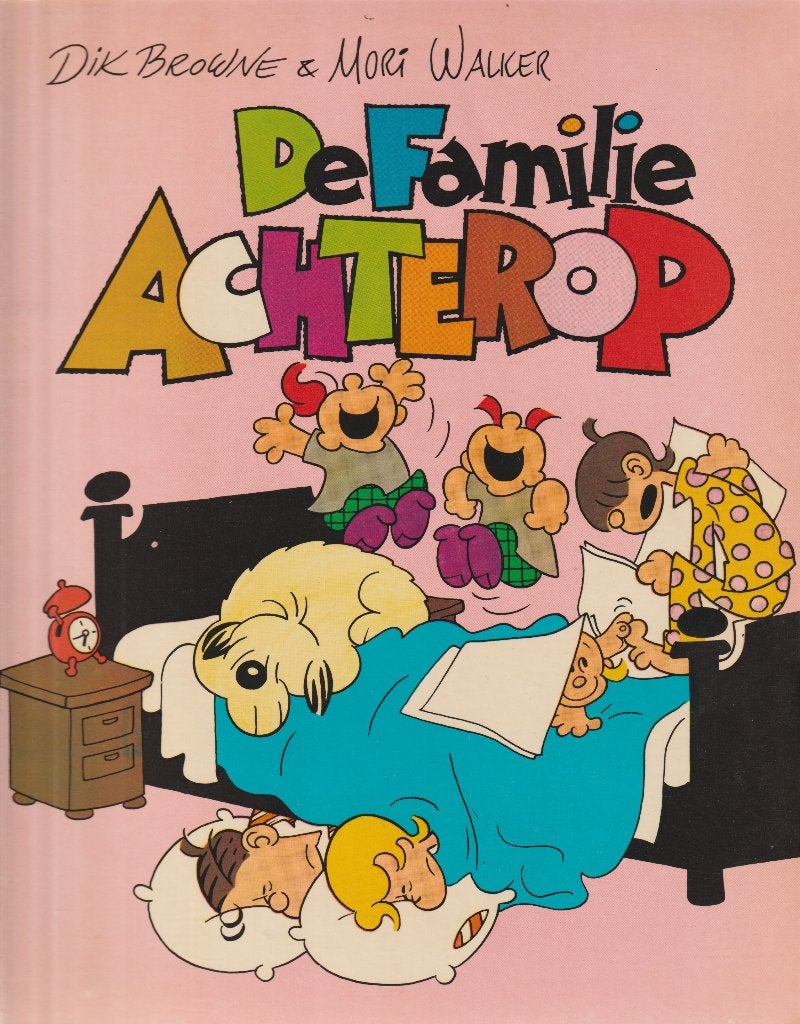 De Familie Achterop 1 t/m 4 + 7, Boeken, Stripboeken, Meerdere stripboeken, Ophalen of Verzenden, Gelezen