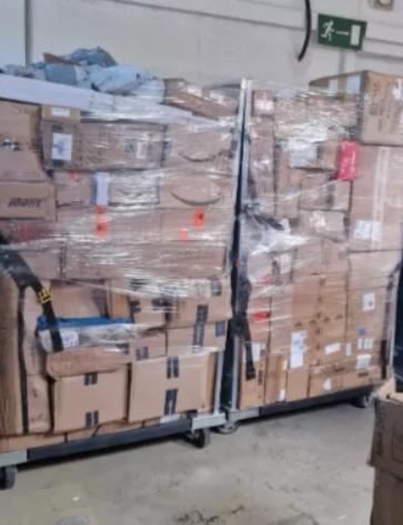 jou partij handel kleding retour mix pallets samsung, Ophalen, Nieuw