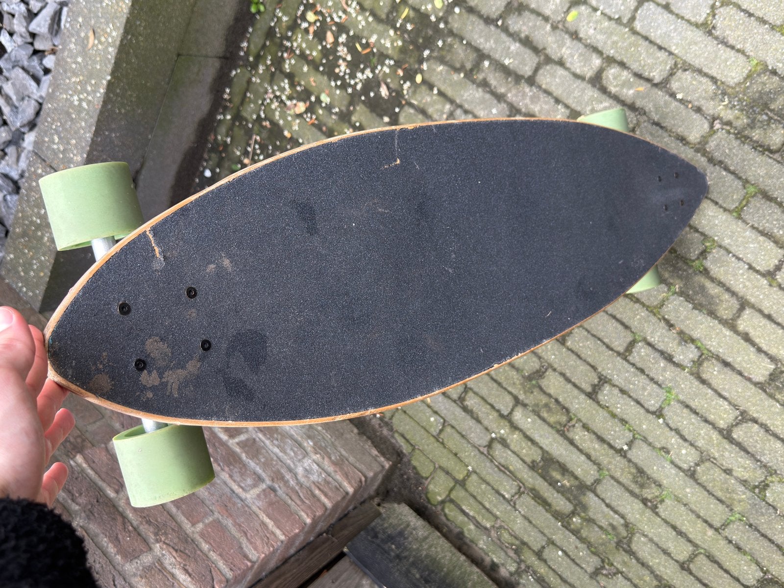 Long Island Pintail Longboard - Goede staat, Sport en Fitness, Skateboarden, Ophalen of Verzenden, Gebruikt, Skateboard, Longboard