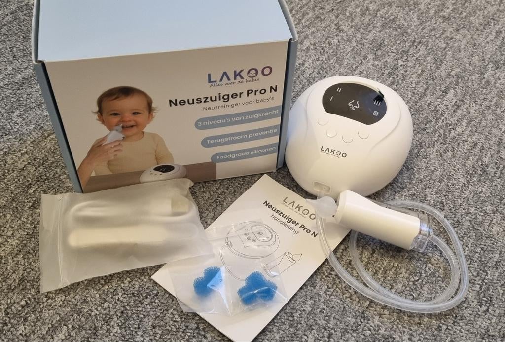 LAKOO Neuszuiger Pro N - Neusreiniger voor baby's, Ophalen of Verzenden
