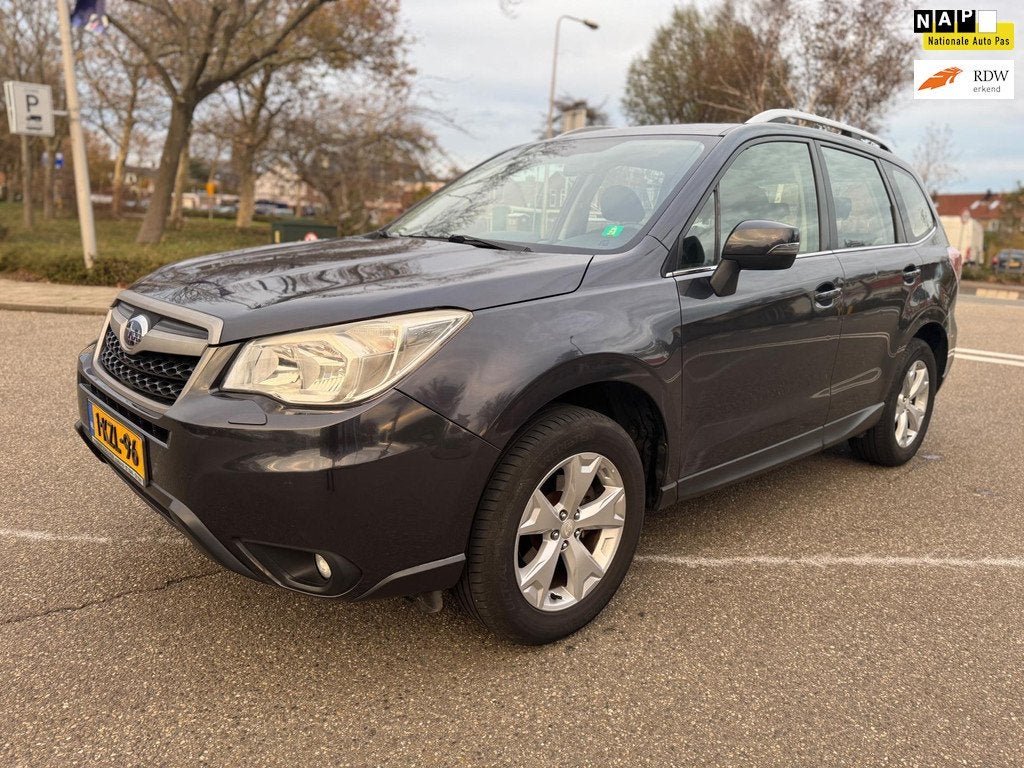 Subaru Forester 2.0 Luxury / automaat / airco / cruise.contr, Automaat, Zwart, 4 cilinders, Origineel Nederlands