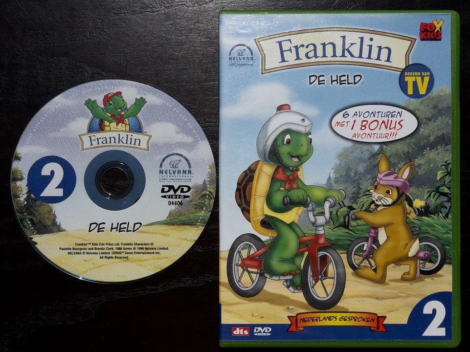 DVD - Franklin - De Held - 7 Afleveringen - Fox Kids, Cd's en Dvd's, Avontuur, Alle leeftijden, Ophalen of Verzenden, Zo goed als nieuw