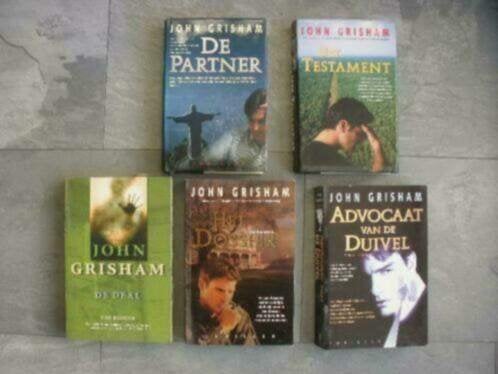 John Grisham - 5 verschillende boeken voor 10.00 (qwe), Ophalen of Verzenden, Zo goed als nieuw