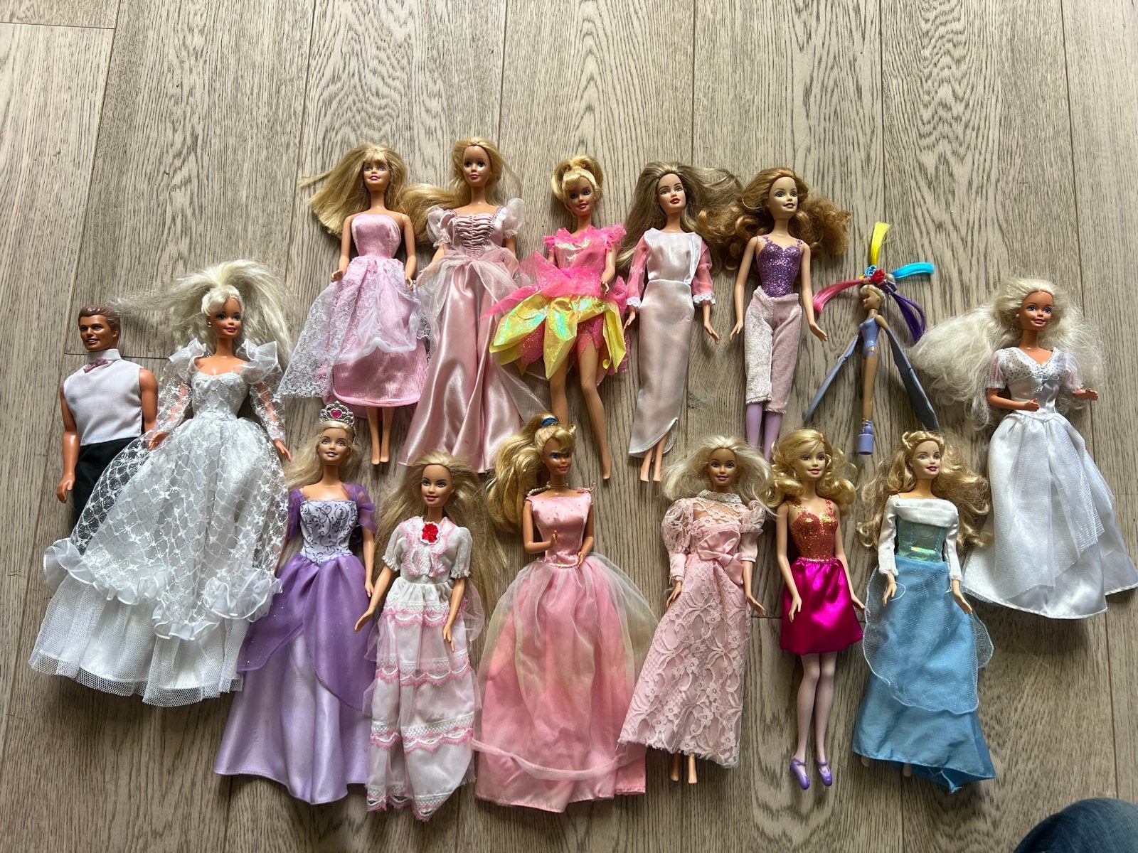 Barbies in feestkleding - Dreamtopia & Fairytopia, Ophalen, Gebruikt, Pop