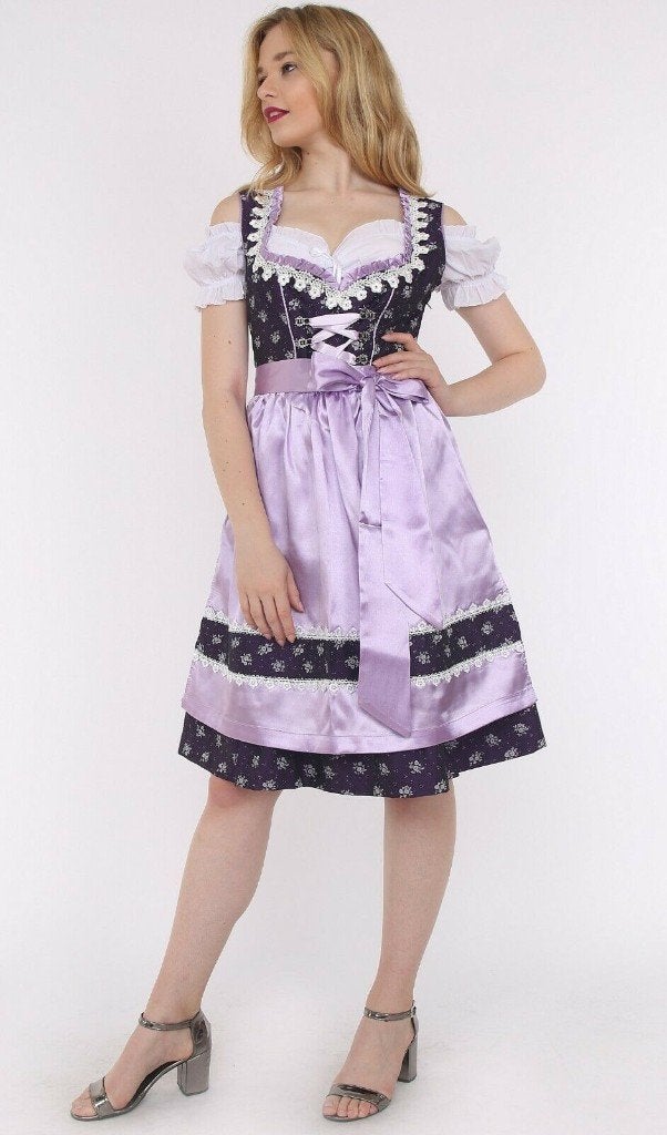 3-delige dirndl maat 38 & 40 Katoen NIEUW, Nieuw, Ophalen of Verzenden, Overige thema's, Kleding
