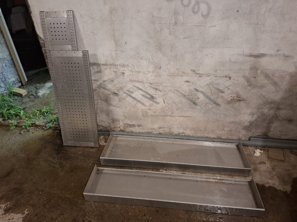 Te koop Aluminium bedrijfswageninrichting prijs in overleg., Ophalen, Zo goed als nieuw