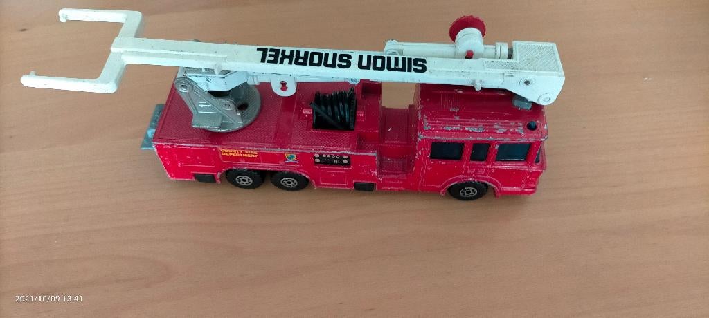 simon snorkel matchbox k-39, Ophalen of Verzenden, Auto