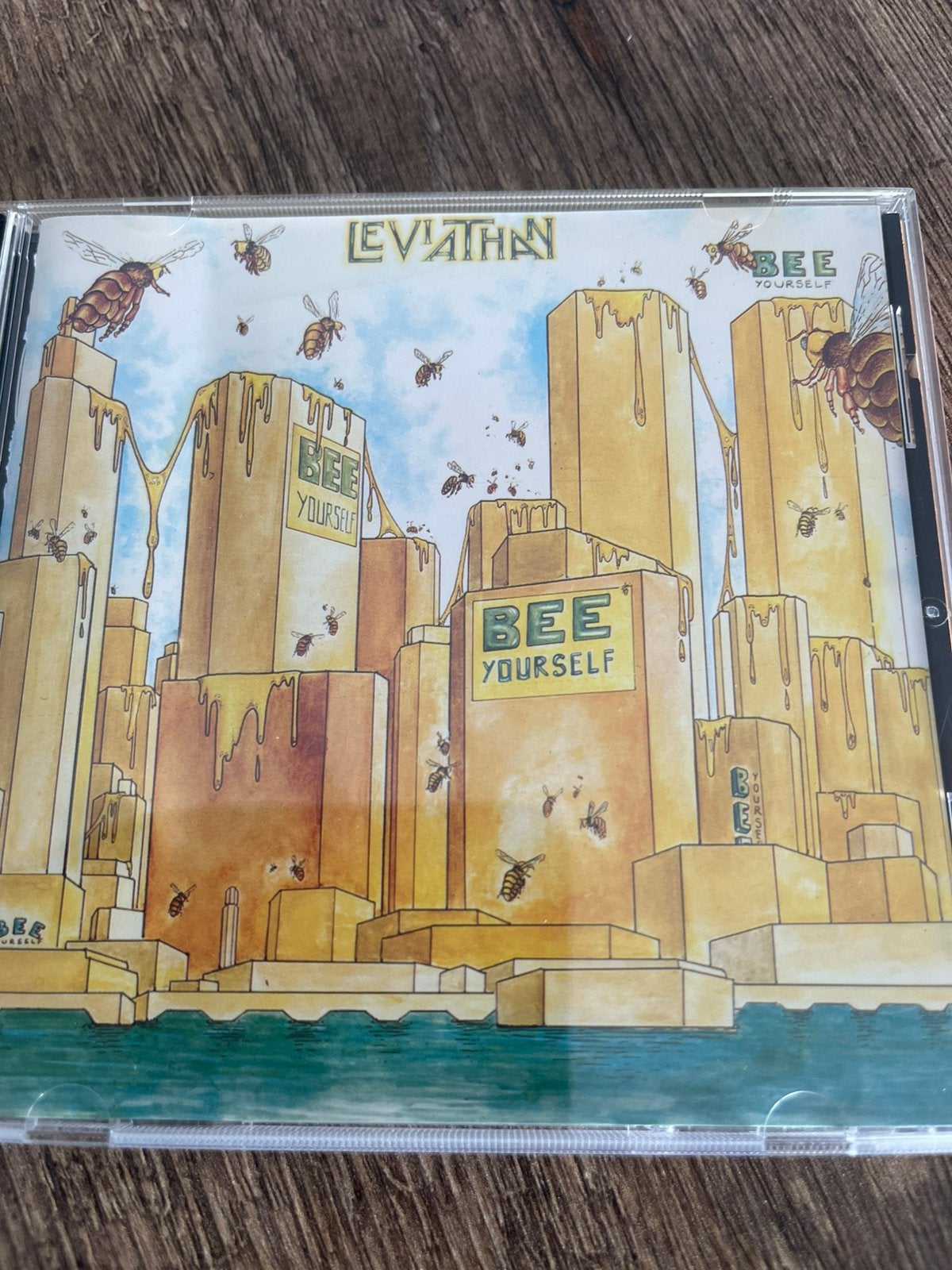 Leviathan ITA rare - Bee yourself prog symfo, Verzenden, Zo goed als nieuw