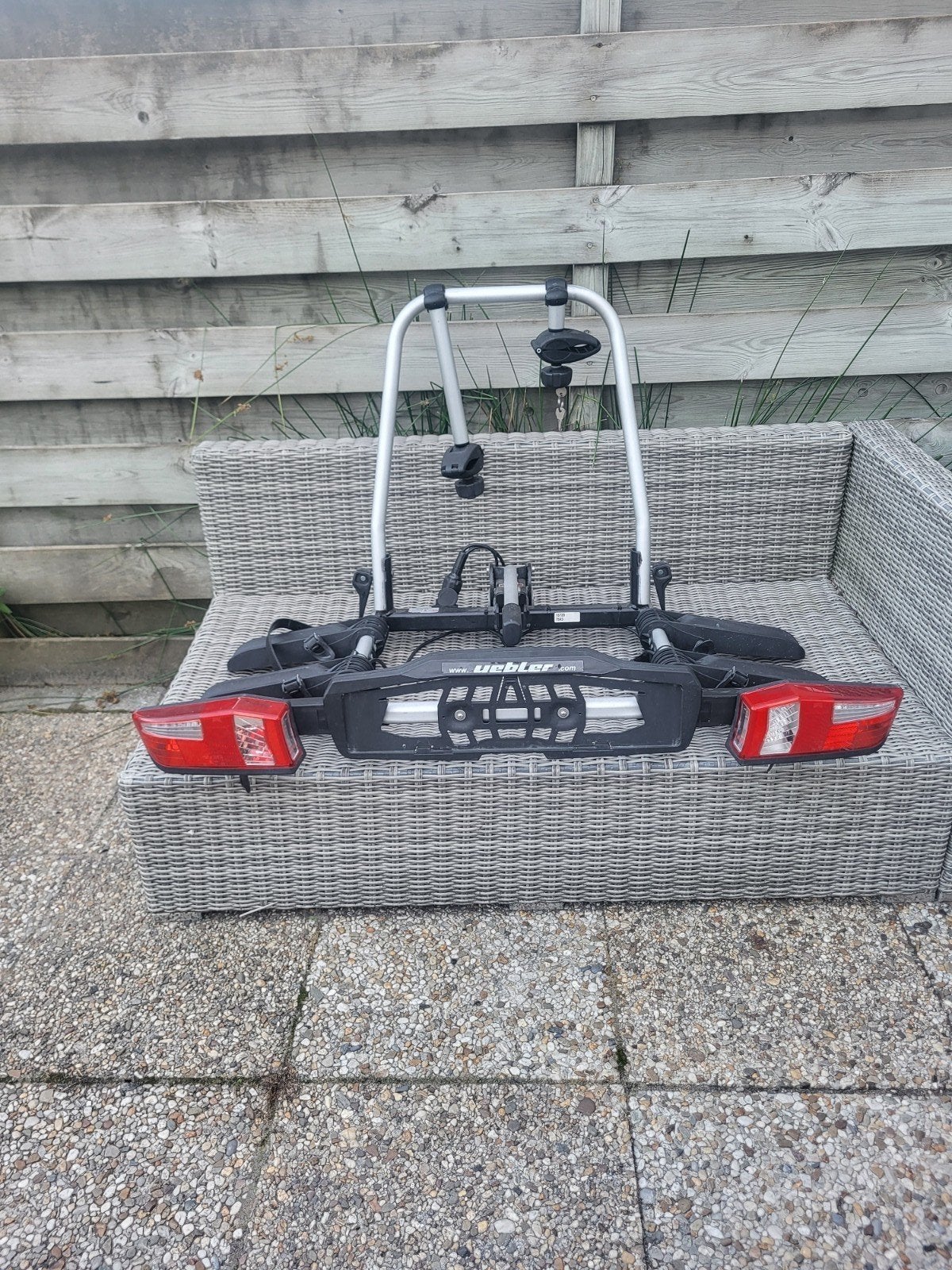 Uebler F22 Fietsendrager - Compact en Gebruiksvriendelijk, Auto diversen, Fietsendragers, Ophalen, Gebruikt, Trekhaakdrager