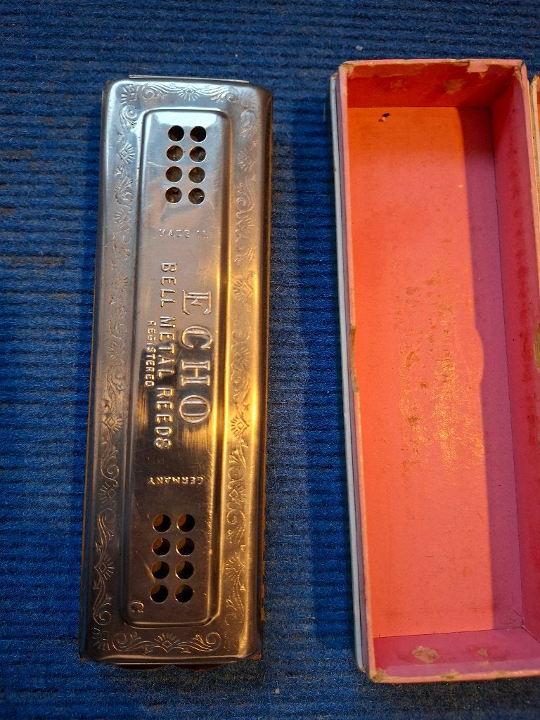 mondharmonica hohner, Muziek en Instrumenten, Ophalen of Verzenden, Gebruikt, Overige typen, Met koffer of doosje