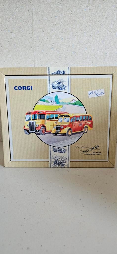 Corgi The Busses of Yelloway AEC Regal Bedford OB Coach, Ophalen of Verzenden, Nieuw, Overige typen, Overige merken