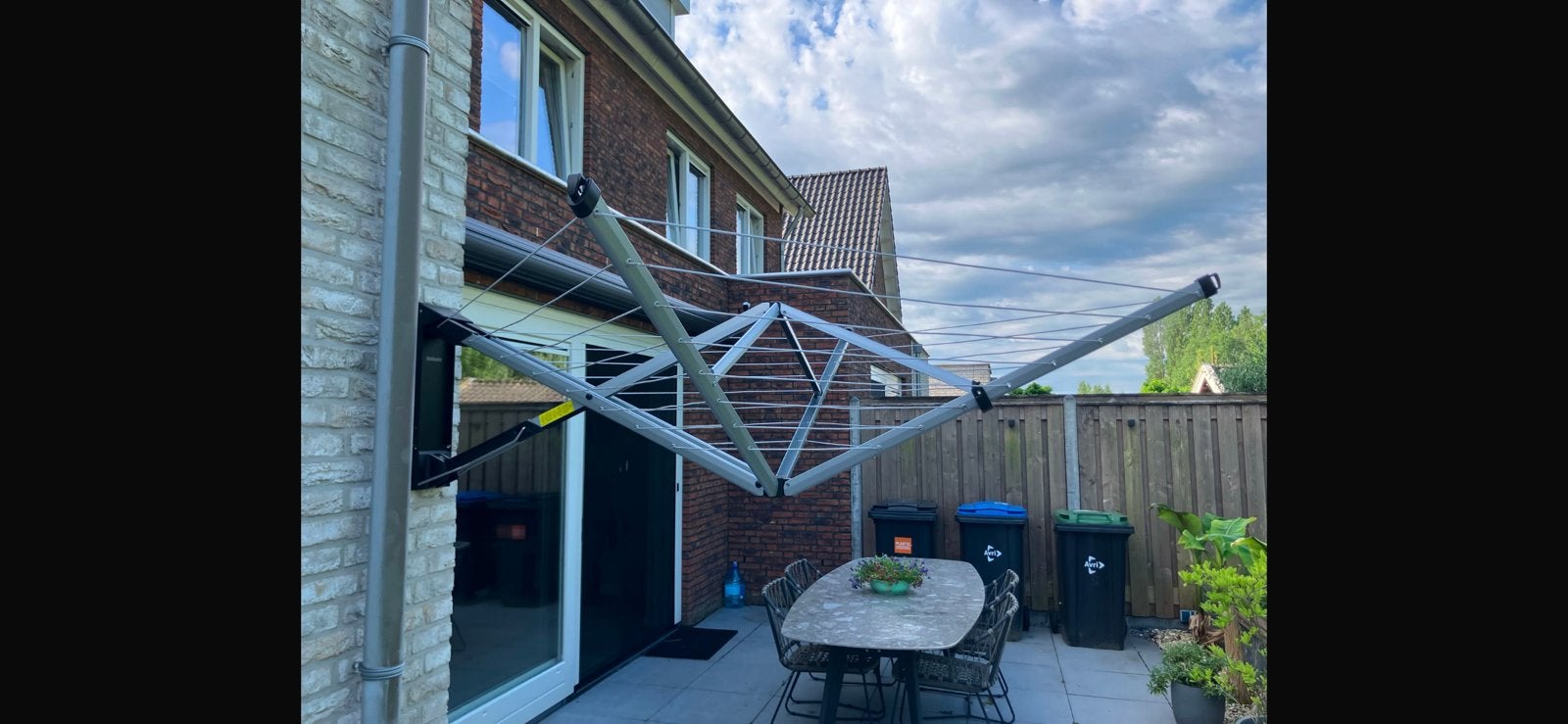 Hangende droogmolen, Ophalen, Zo goed als nieuw, Droogmolen