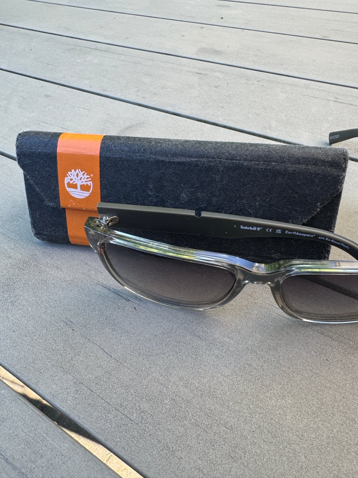 Timberland Zonnebril met Hoesje, Overige merken, Zonnebril, Ophalen of Verzenden, Zo goed als nieuw