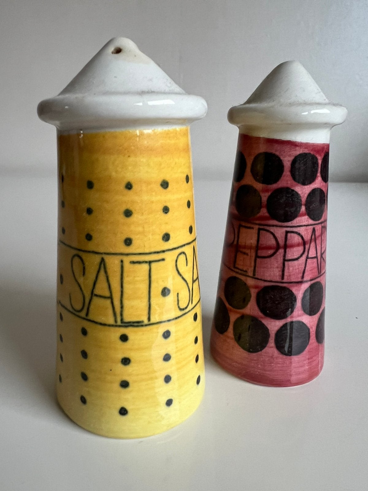Vintage Rörstrand Picknick Peper Zout Vaatje  M. Westman 50s, Ophalen of Verzenden