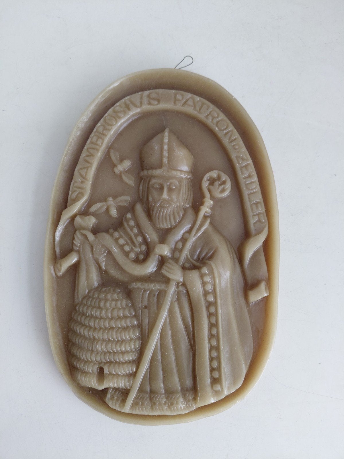 wassen reliëf sint-ambrosius, Ophalen of Verzenden, Beeld(je)