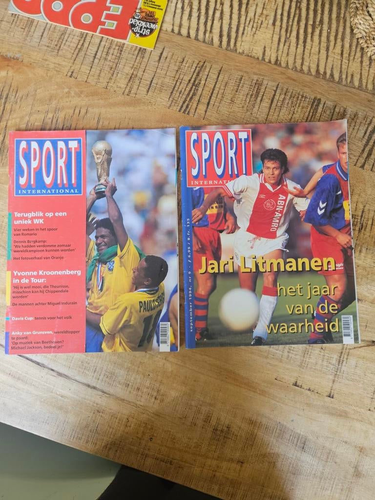 Sport International 1994 nummers 8 en 9, Ophalen of Verzenden