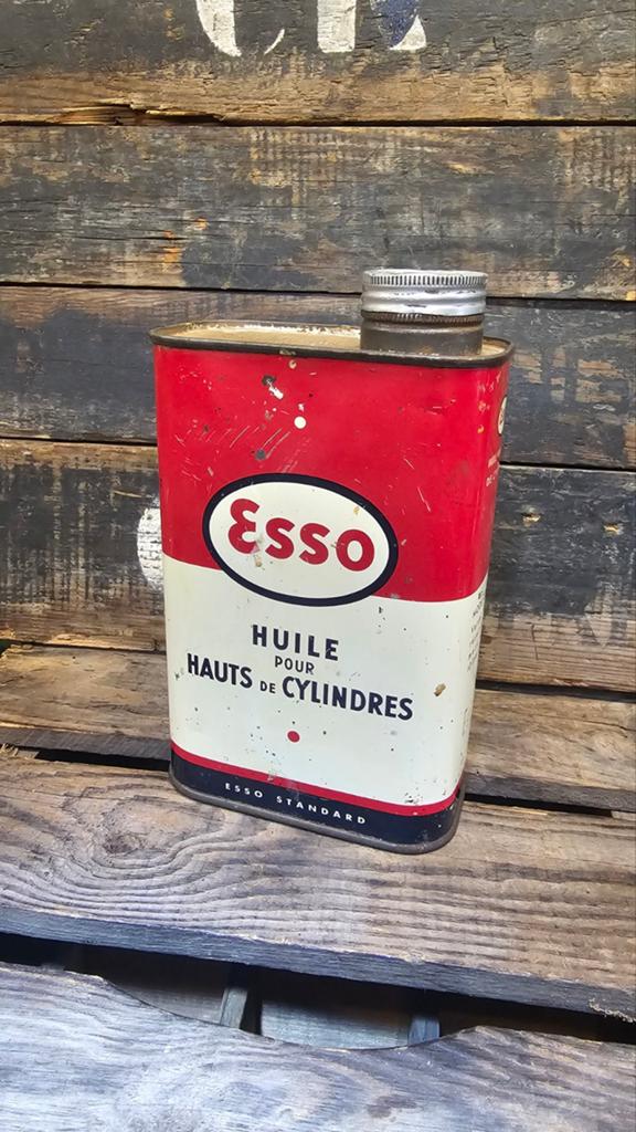 Esso standard olieblik, Ophalen of Verzenden, Gebruikt, Overige