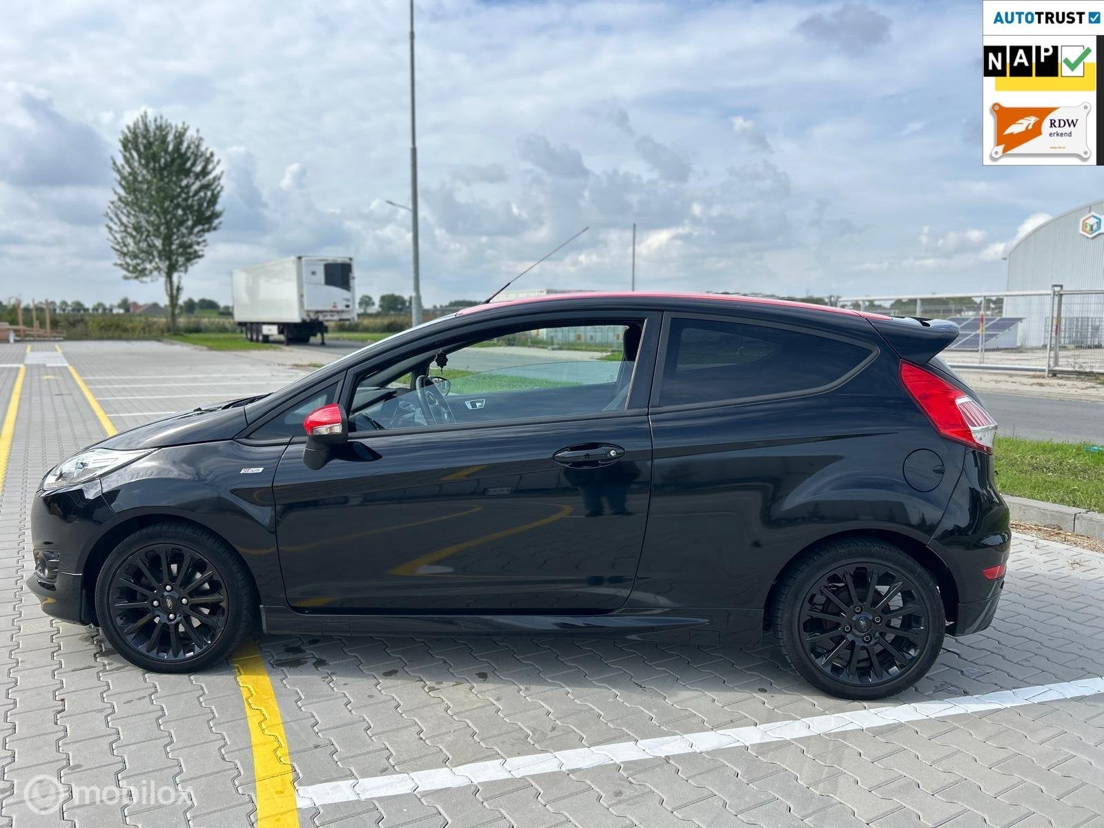 Ford Fiesta 1.0 EcoBoost ST Line|APK|AIRCO|STOELVERW|, Auto's, Ford, 125 pk, Euro 6, Bedrijf, Handgeschakeld