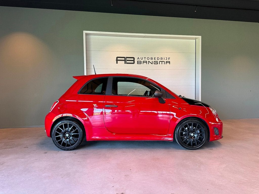 Fiat 500 1.4 T-Jet ABARTH COMPETIZIONE AUTOMAAT 180pk!|CLIMA, Auto's, Fiat, Stof, Met garantie (alle), 4 stoelen, Bedrijf