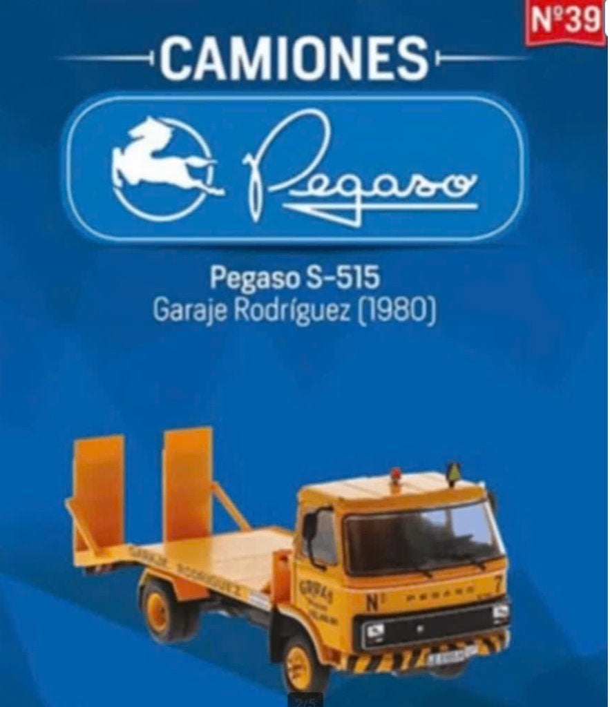 Pegaso S-515 '80 autotransporter 1/43 IXO Spaanse serie # 39, Verzenden, Nieuw, Bus of Vrachtwagen, Overige merken