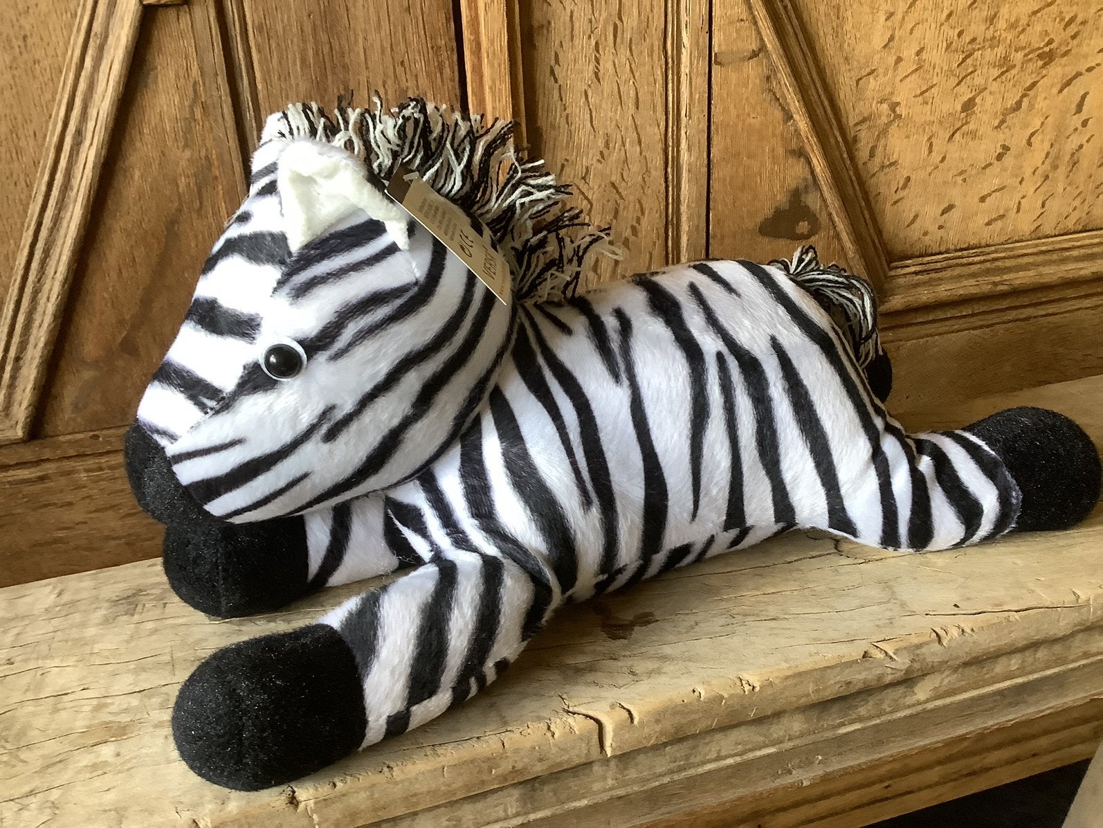 NIEUW pluche Zebra deurstopper, Ophalen of Verzenden, Nieuw