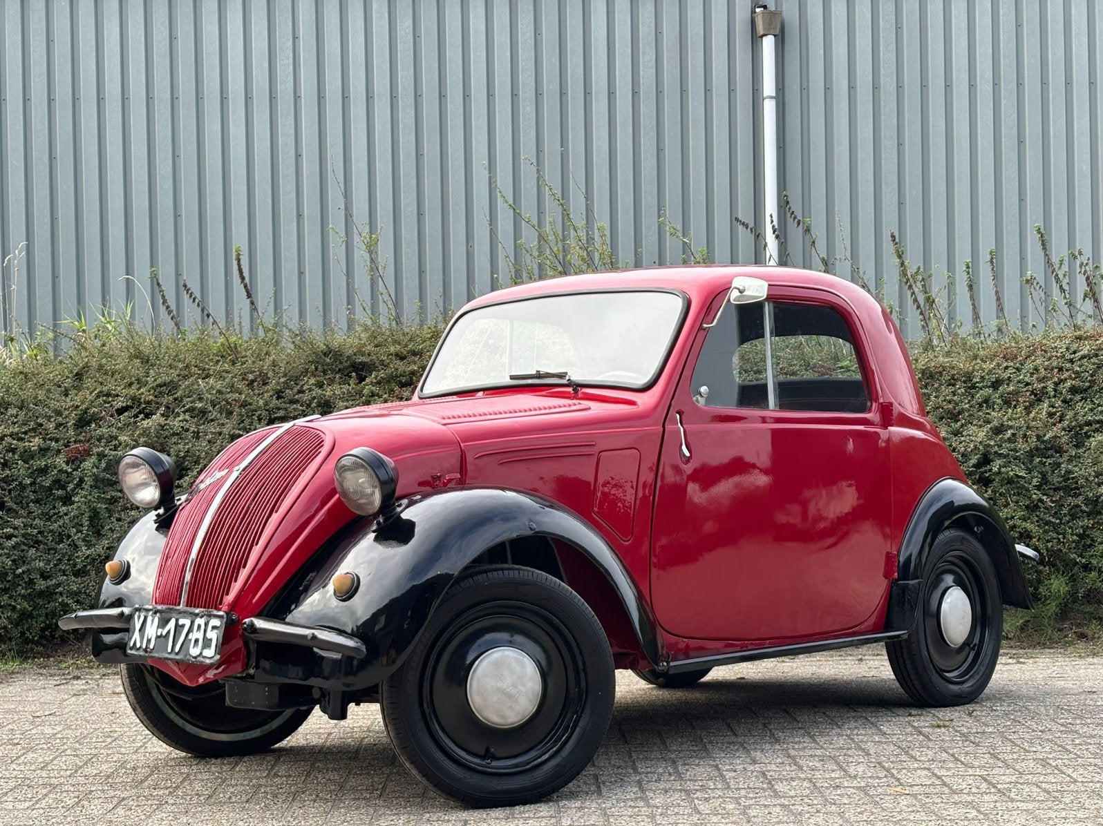 Fiat Topolino 500 A 1938 / Oldtimer / Klassieker / Pre-War!, Auto's, Lederen bekleding, Achterwielaandrijving, 13 pk, Leder