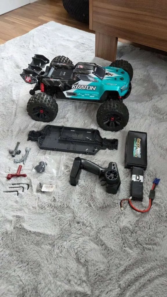 ARRMA KRATON 4X4 4S V2 BLX 110 RTR, Elektro, Auto offroad, Ophalen of Verzenden, Zo goed als nieuw