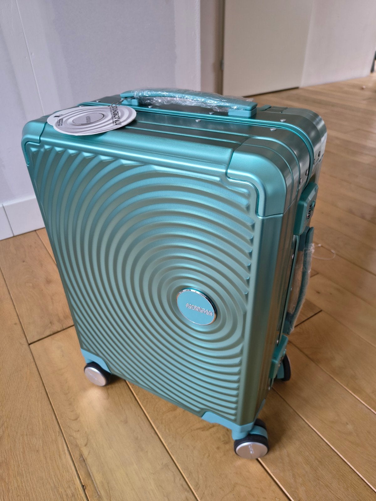 American Tourister Soundbox Alu Handbagage Koffer - Nieuw, Ophalen