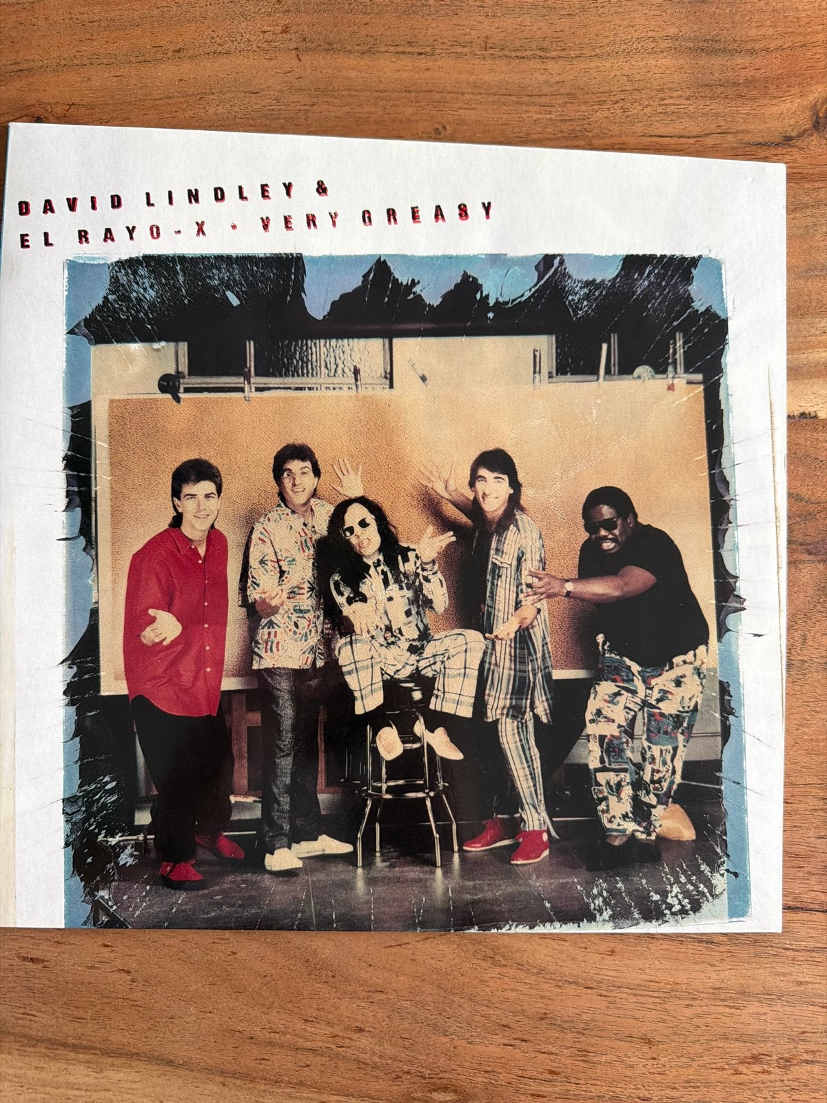David Lindley & El Rayo-X - Very Greasy LP, LP, Pop, Ophalen of Verzenden, Zo goed als nieuw