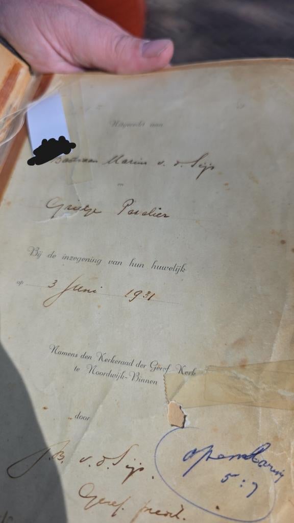 Oude Bijbel - Uniek Verzamelitem uit 1931, Ophalen of Verzenden, Diverse
