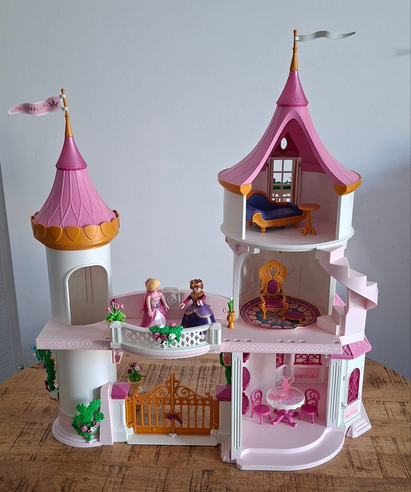 Playmobil Princessen Kasteel - Bijna Compleet, Kinderen en Baby's, Speelgoed | Playmobil, Ophalen, Complete set, Zo goed als nieuw
