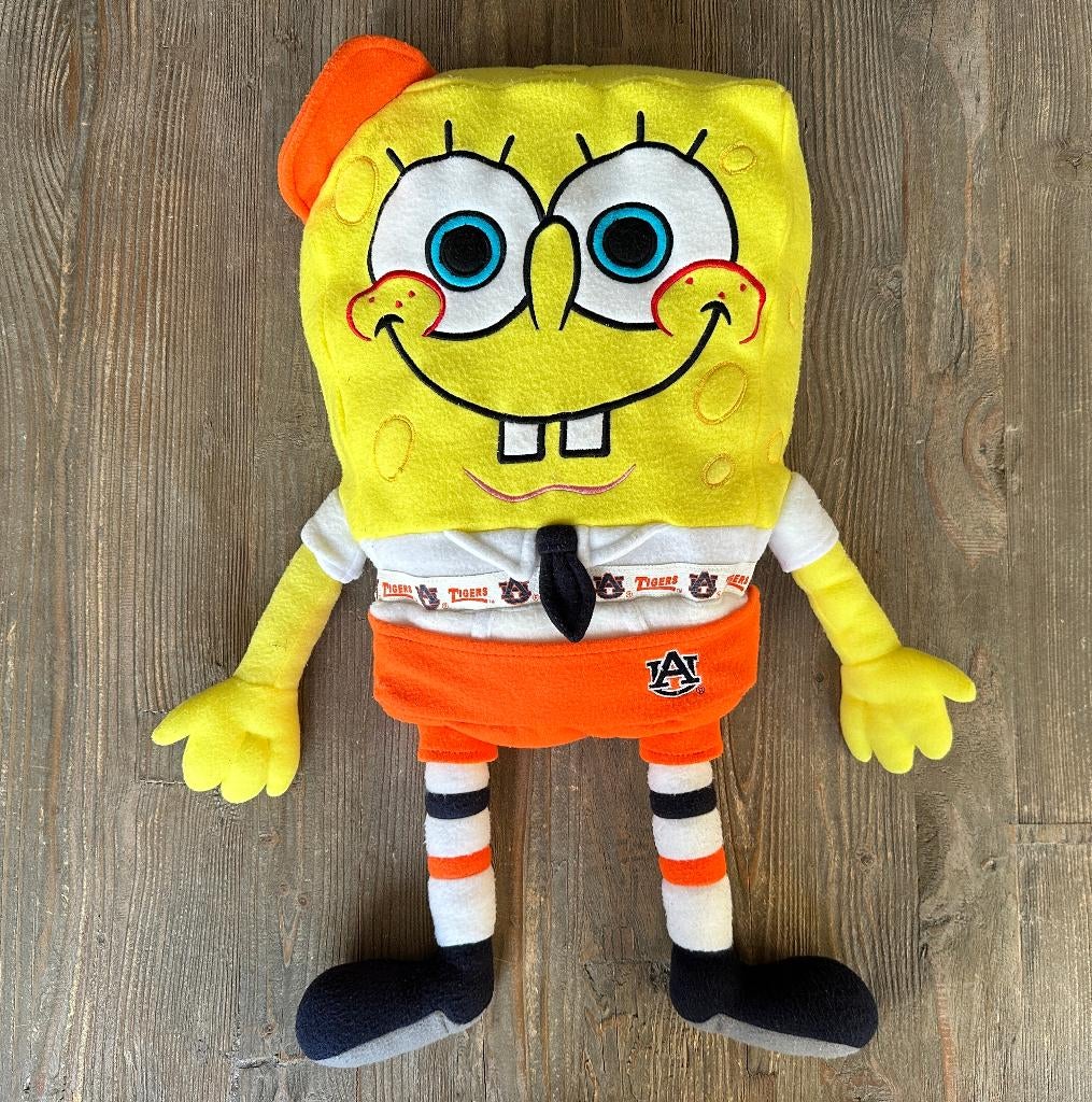 Spongebob Squarepants AU Tigers grote knuffel 60 cm, Spongebob, Overige typen, Onbekend, Ophalen of Verzenden
