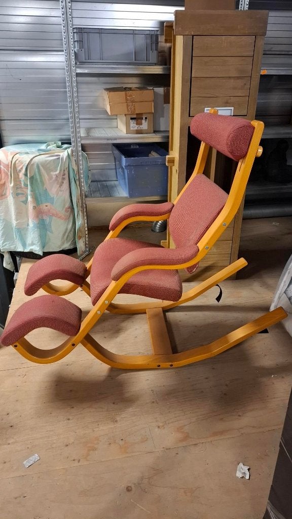 Stokke / Varier kantelstoel, De Gravity Balans, Huis en Inrichting, Stoelen, Ophalen, Gebruikt, Stof, Eén