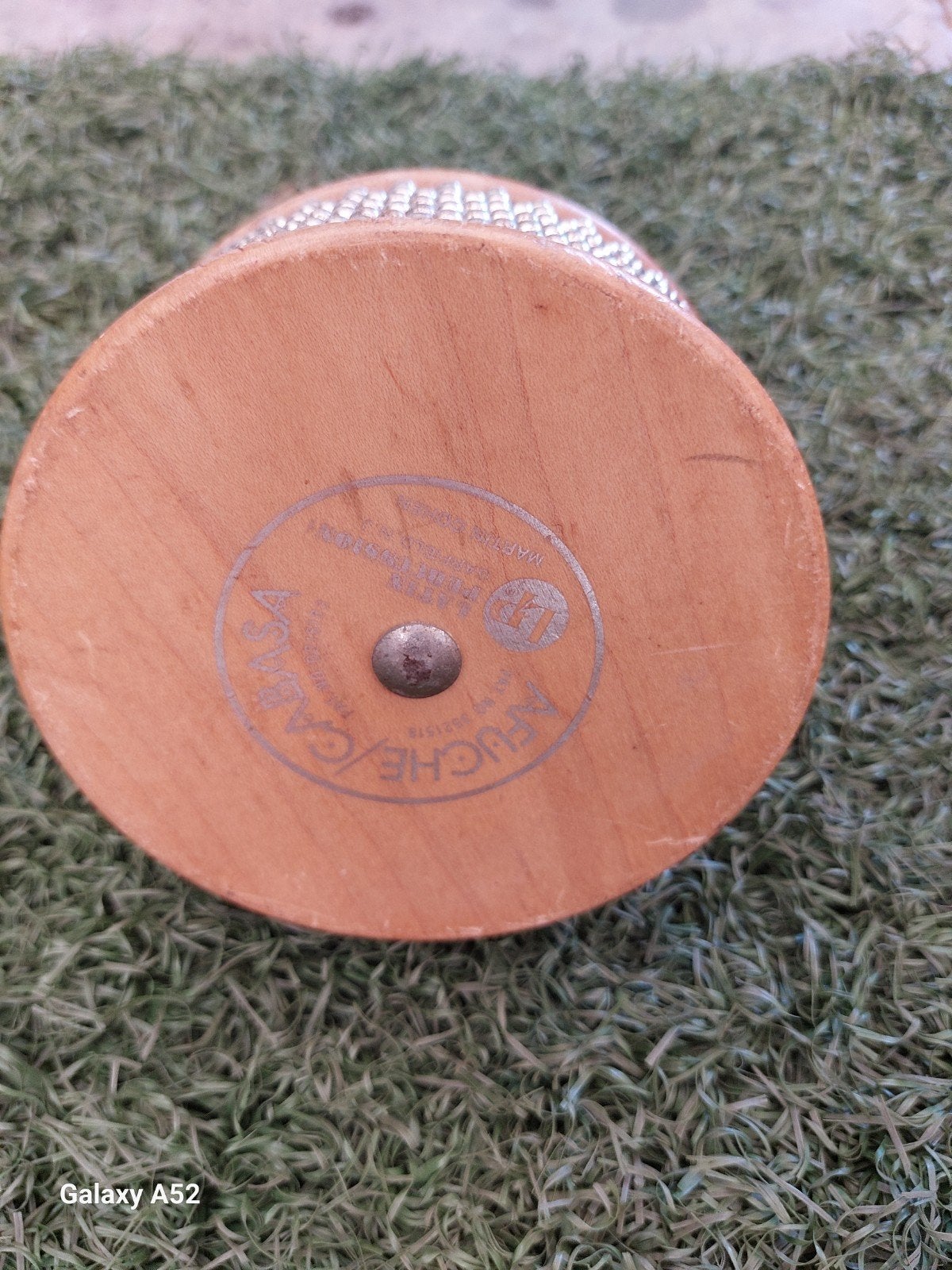 Houten Cabasa Shaker Percussie Instrument, Muziek en Instrumenten, Ophalen of Verzenden, Gebruikt