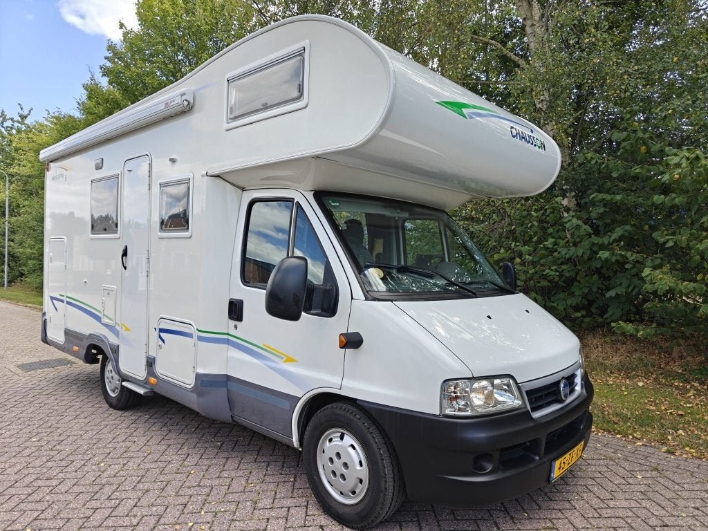 Chausson Welcome Alkoof camper 6 pers. met stapelbed, Fiat, Gaslek-detector, Chausson, Particulier