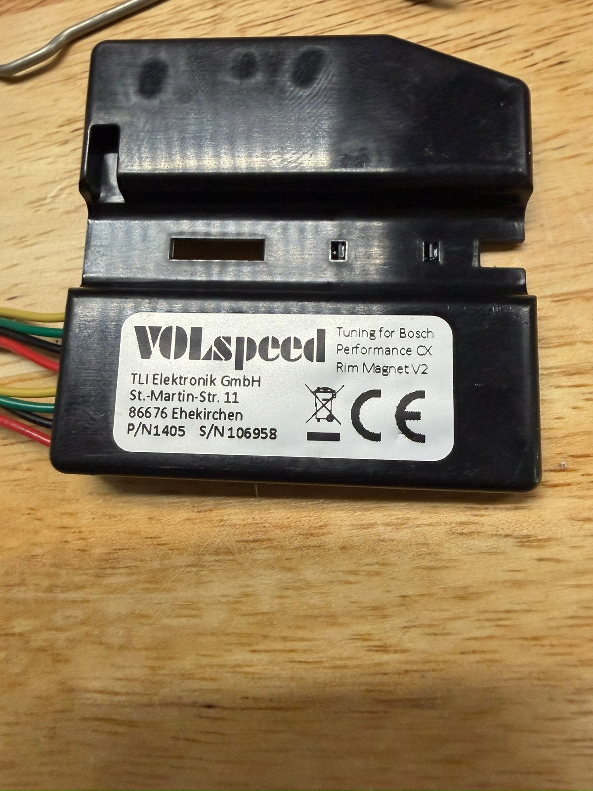 Volspeed Bosch Gen5 V2.. velg magneet, Ophalen of Verzenden, Snelheidssensor, Zo goed als nieuw