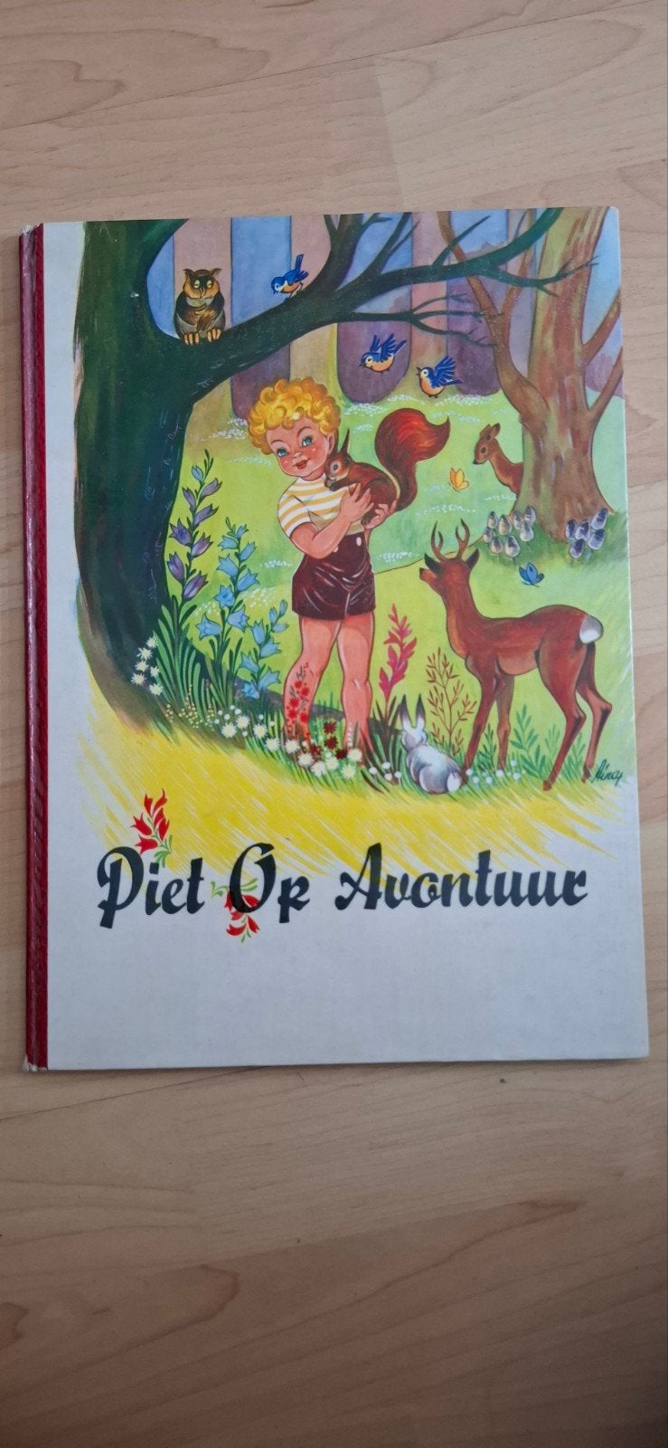 Piet op Avontuur - Vintage Kinderboek, Ophalen of Verzenden, Gelezen, Onbekend
