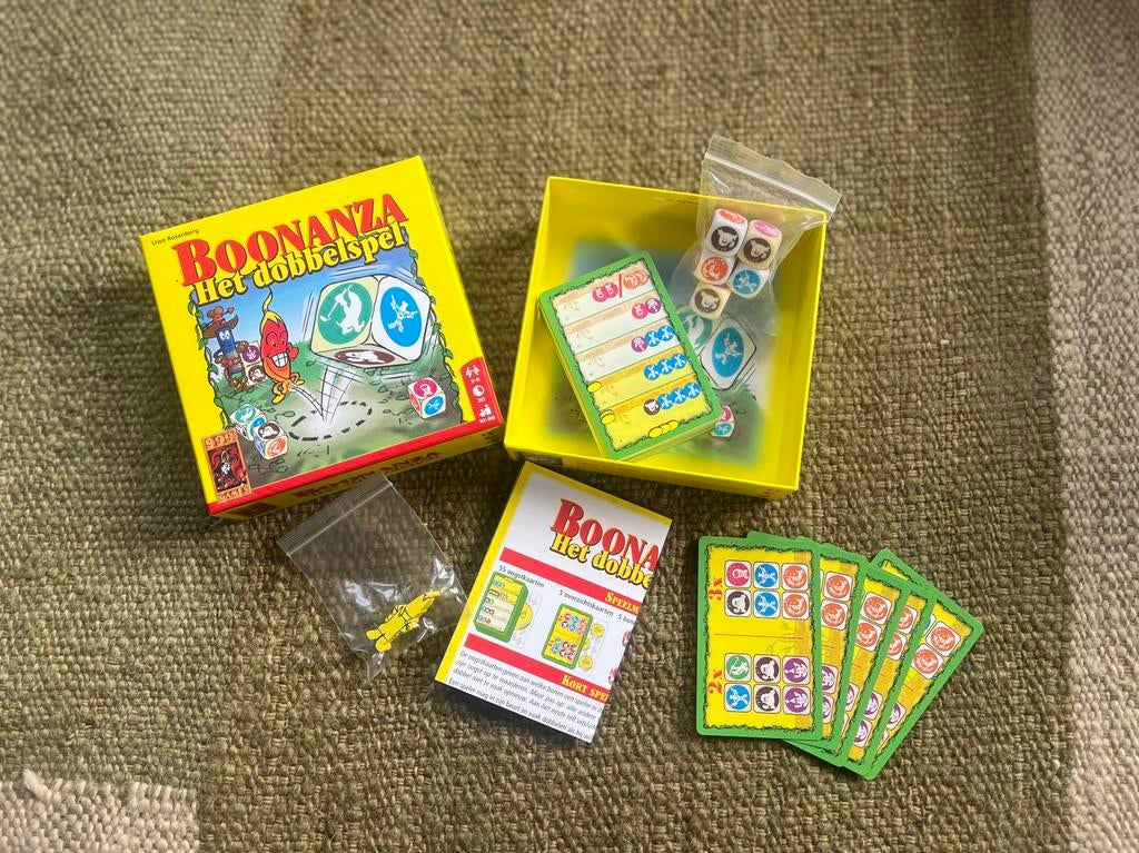 Boonanza dobbelspel, Vijf spelers of meer, Ophalen of Verzenden, Zo goed als nieuw